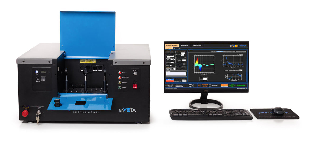enVISTA UV/visible/near-IR transient absorption spectrometer